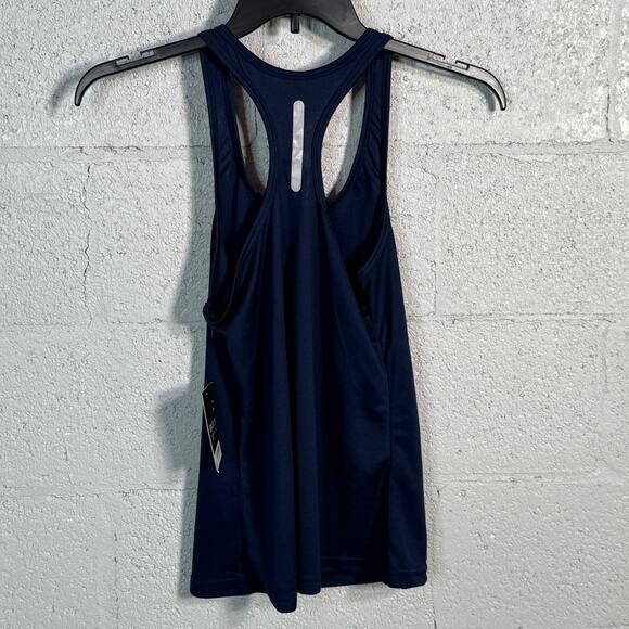 Galaxy By Harvic Women's Moisture Wicking Racerback Tanks navy Small - Picture 3 of 8